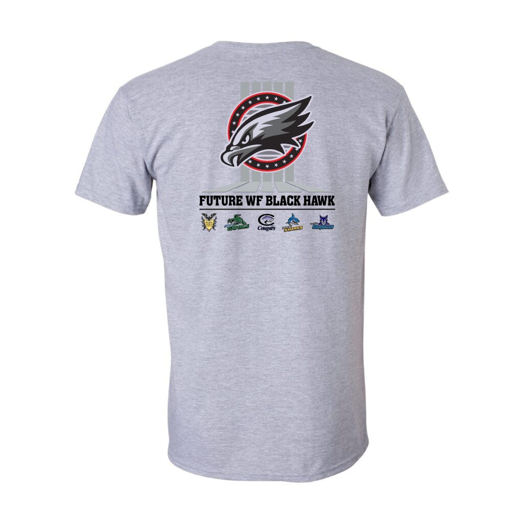 Future Black Hawk Tee – Chaparral Sharks – Black Hawk Regiment